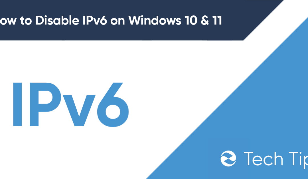 disanle ipv6 on windows