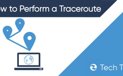 How to Perform a Traceroute